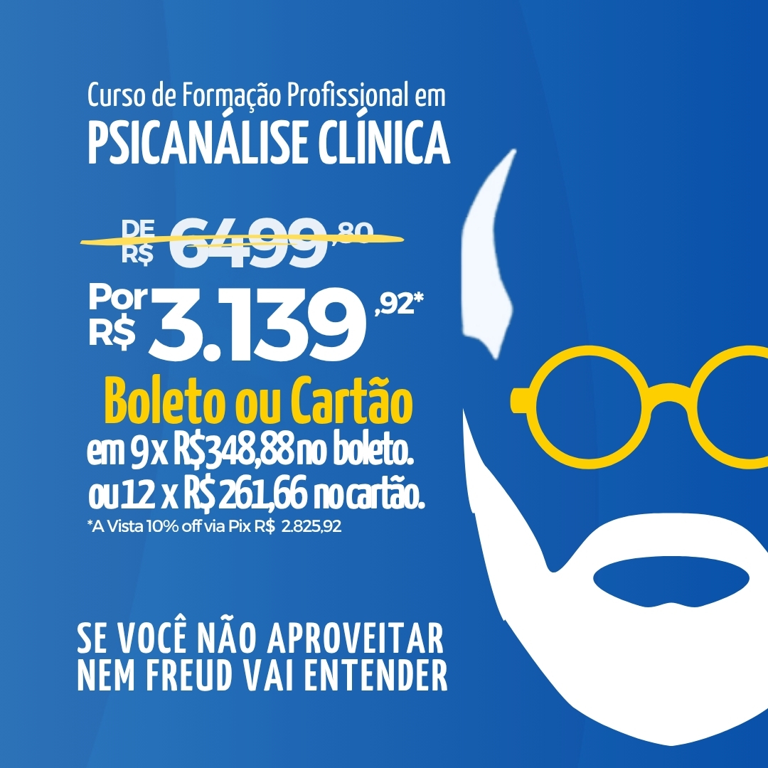 O Melhor Curso de Psicanálise do Brasil